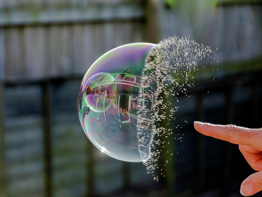 Bubble Burst Photograph by Jason Way Photography