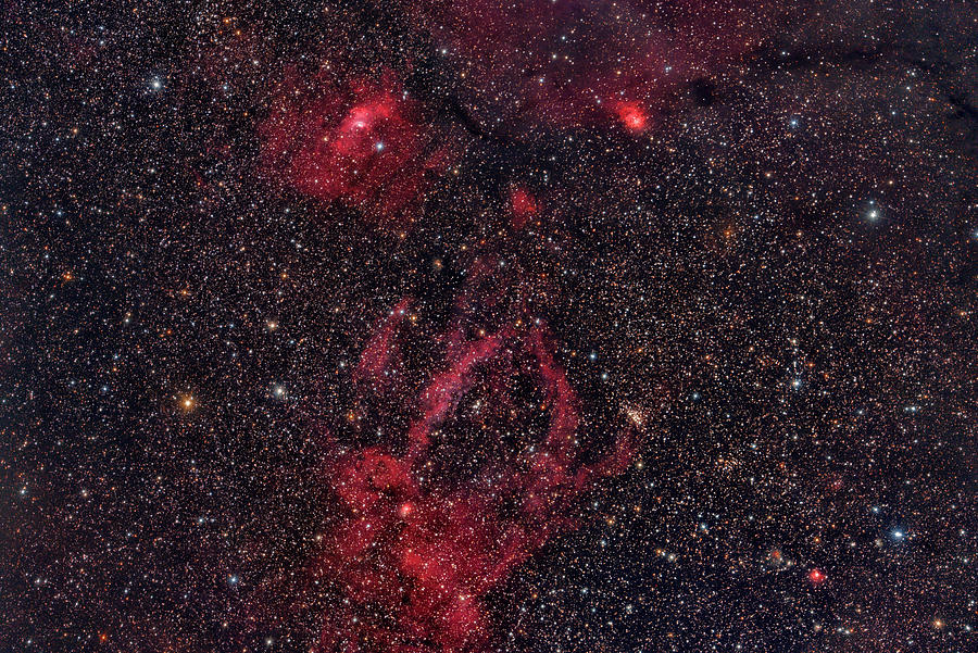 Bubble Nebula Photograph by Reinhold Wittich