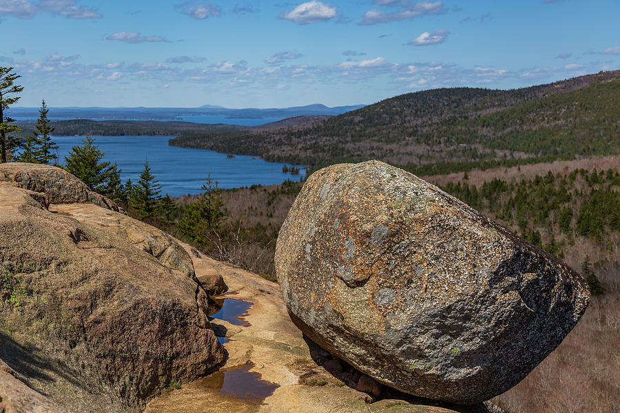 Acadia NP - Bubble Rock Photograph by ProPeak Photography