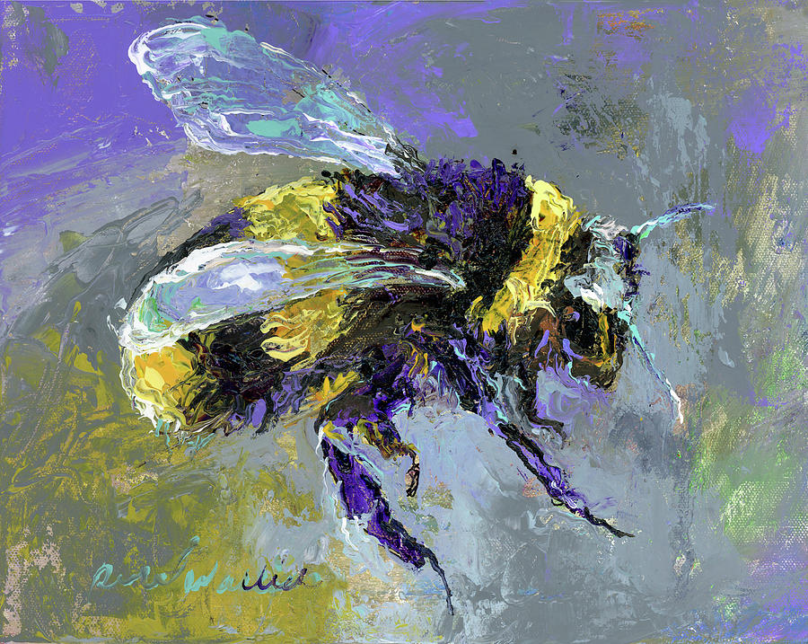 Insects Painting - Bubblebee by Richard Wallich
