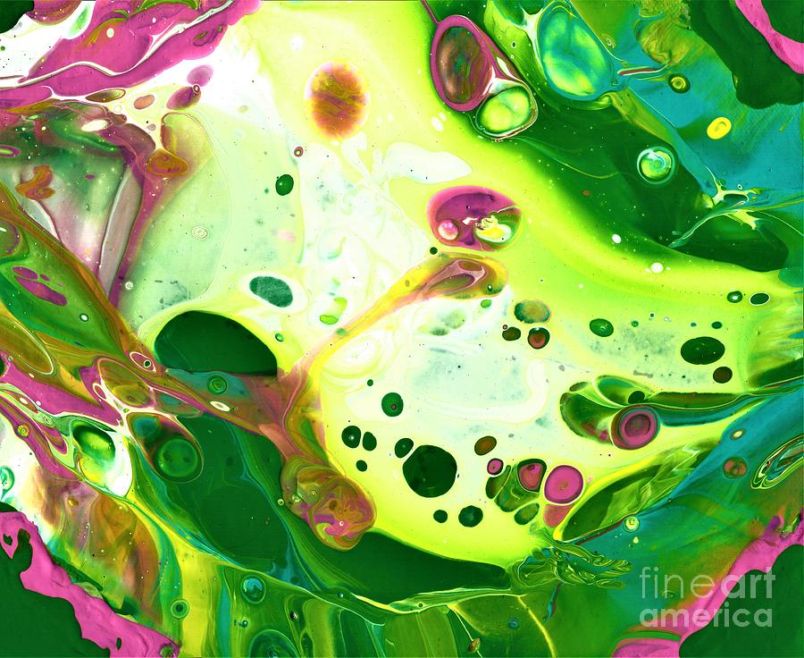 Bubblegum  Painting by Allison Constantino