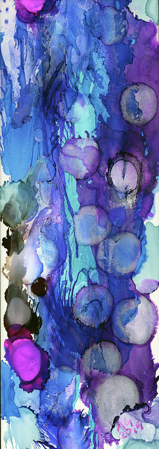 Abstract Painting - Bubbles by Alexis Grone