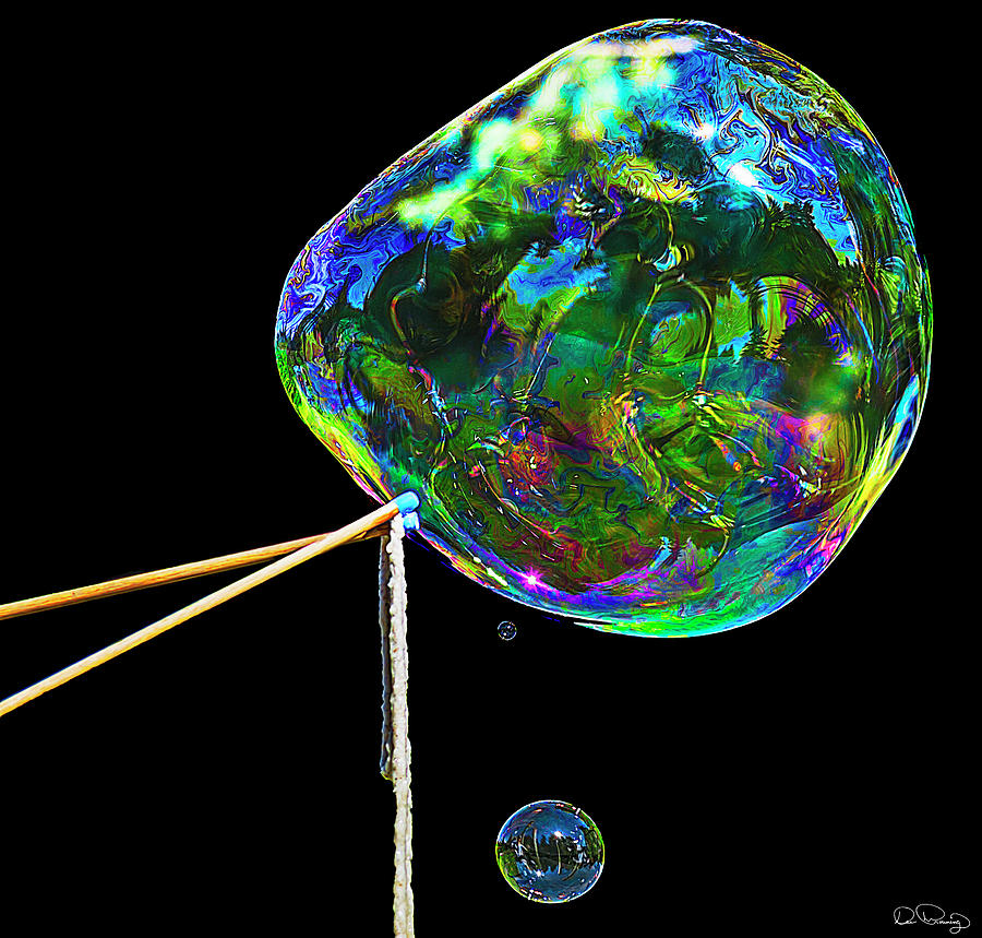 Bubbles Photograph by Dee Browning