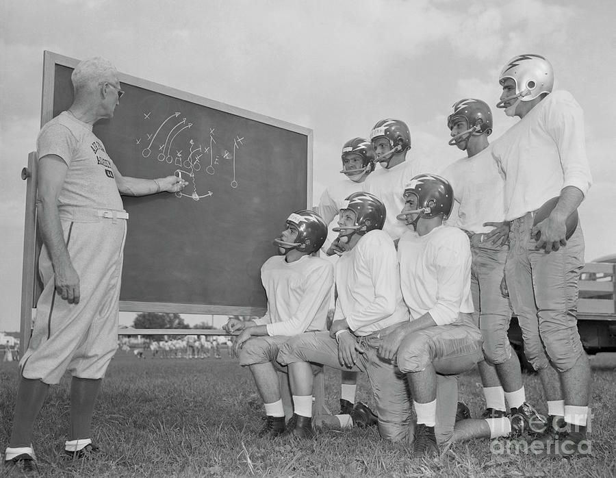 Buck Shaw With Air Force Academy Squad Photograph by Bettmann Buck Shaw With Air Force Academy Squad Photograph by Bettmann