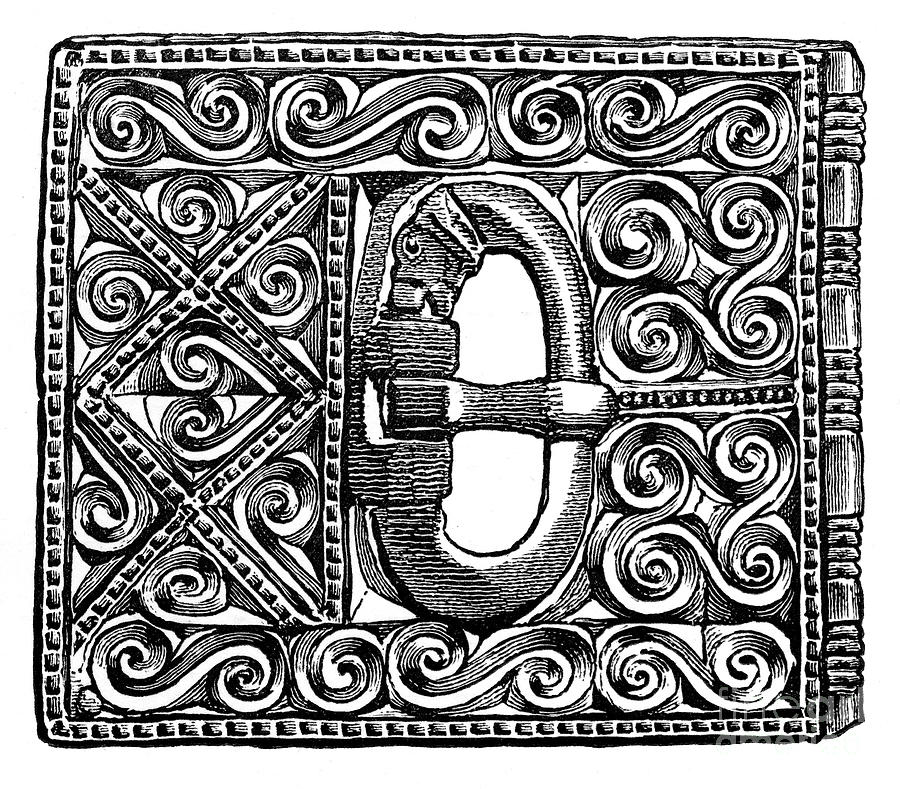 Buckle From Smithfield, London, 1893 Drawing by Print Collector