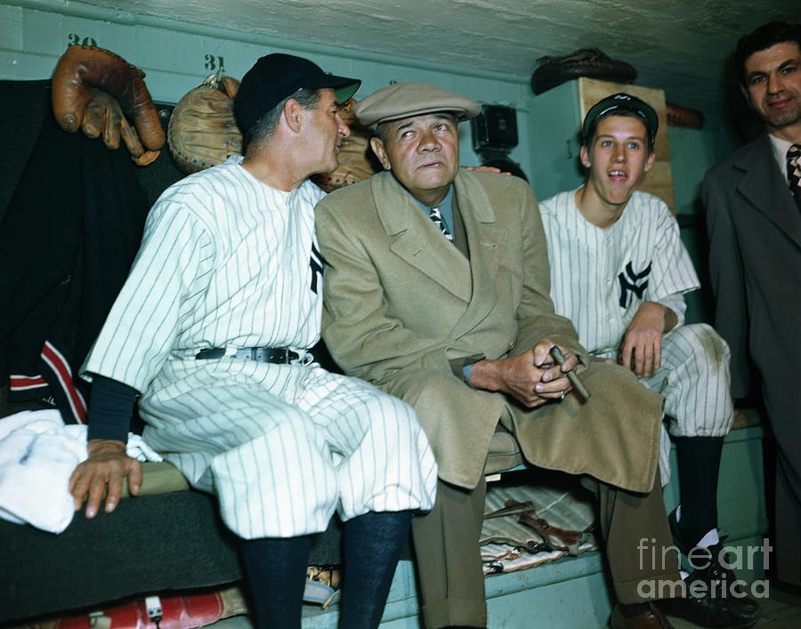 Bucky Harris And Babe Ruth In New York Photograph by Bettmann