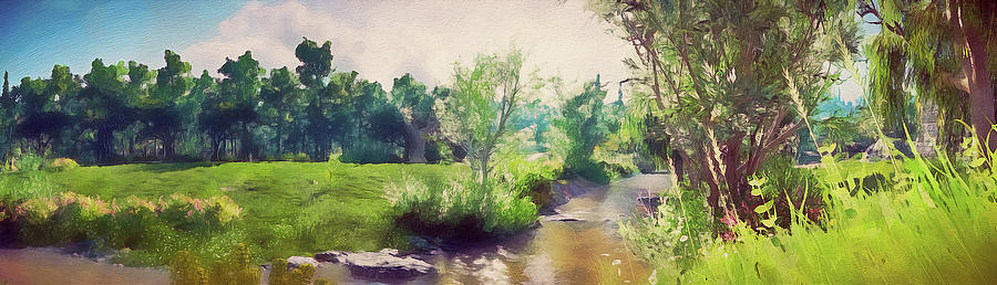 Bucolic Paradise - 33 Painting by AM FineArtPrints
