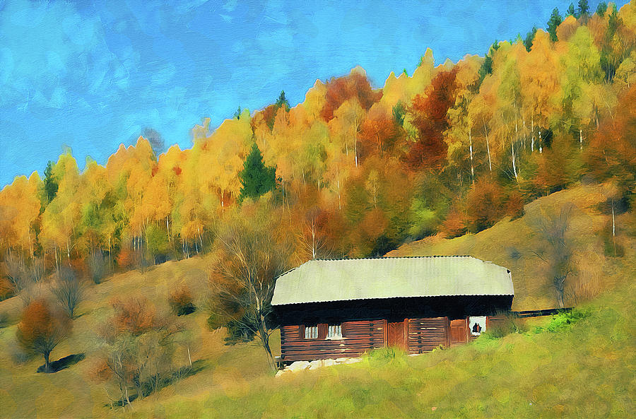 Bucolic Paradise - 48 Painting by AM FineArtPrints