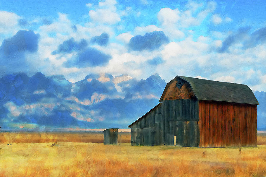 Bucolic Paradise - 53 Painting by AM FineArtPrints