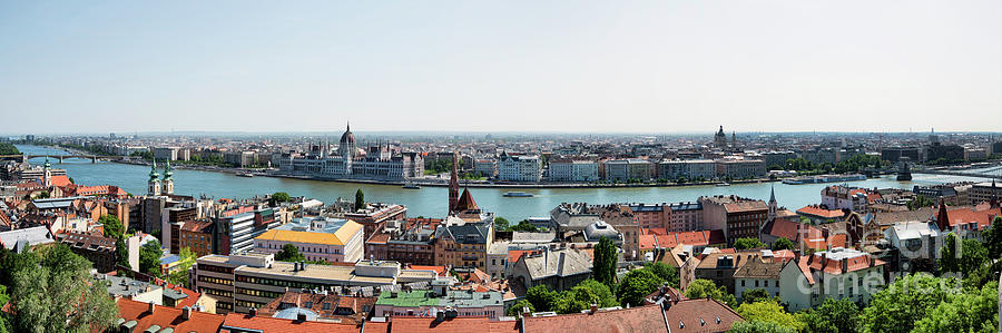 Budapest 6_Panorama2 Photograph by Baywest Imaging