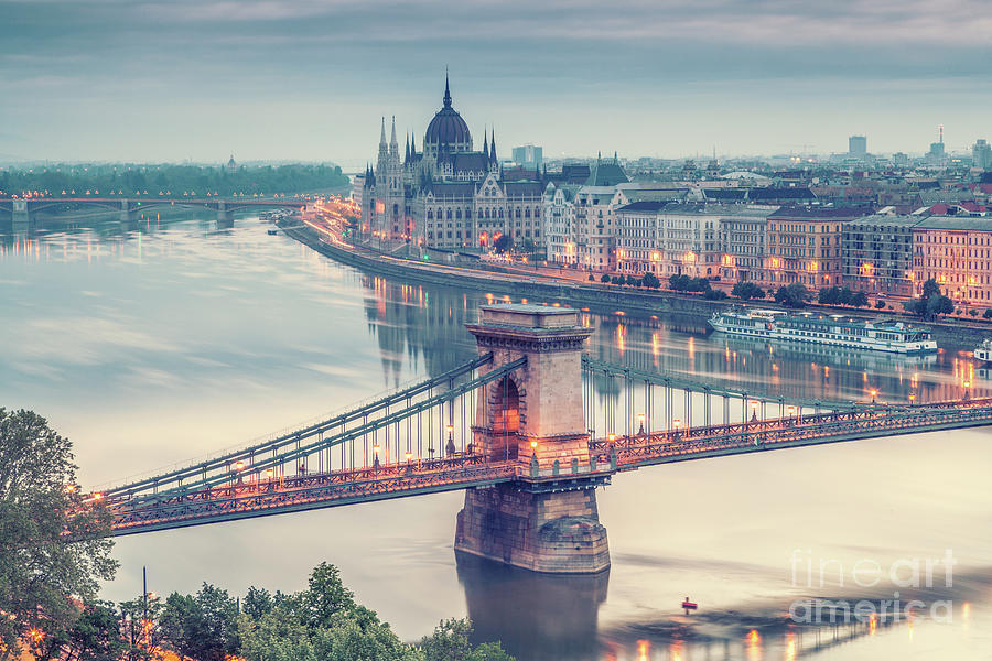 Budapest Panorama Photograph by Zsolt Hlinka