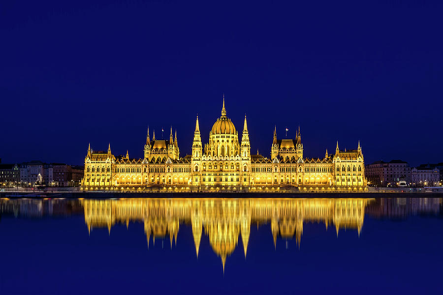 Budapest Reflections Photograph by Andrew Soundarajan