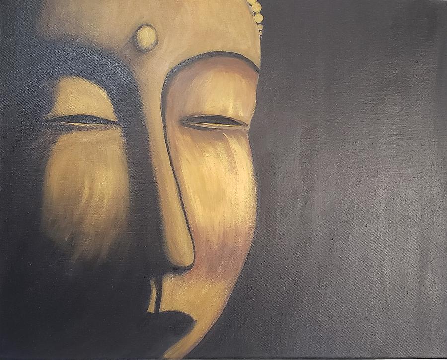 Budda Painting by Michelle Stevens