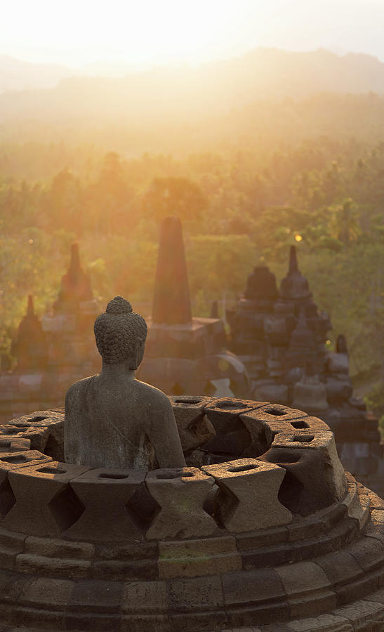 Borobudur temple java Indonesia. Mahayan... | Stock Video | Pond5