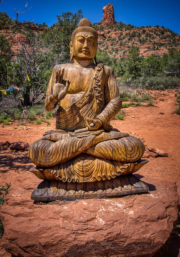 Buddha Sedona Photograph by Anthony Giammarino