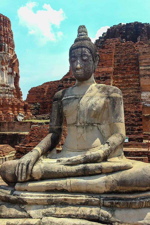 Buddha Statue, Thailand Photograph by Aashish Vaidya