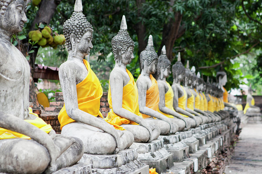 Buddha Statues Photograph by Etrix