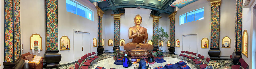 Buddha Photograph - Buddhist Temple by Marilyn Hunt