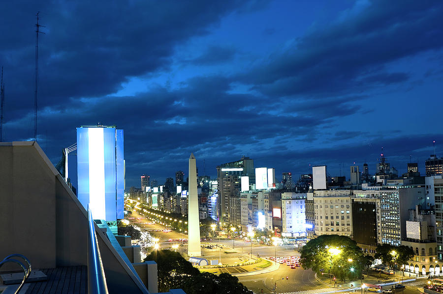 Buenos Aires Obelisk Photograph by Abalcazar