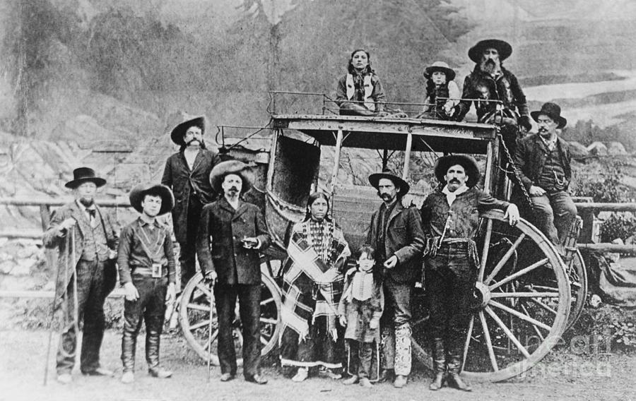 Buffalo Bill Codys Wild West Troupe Photograph by Bettmann.
