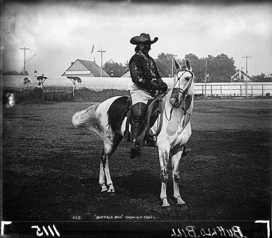 Buffalo Bill Photograph by The New York Historical Society - Fine Art ...