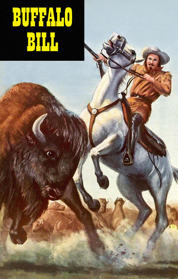 Buffalo Bill Painting by Unknown