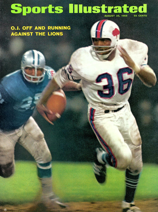 Buffalo Bills O.j. Simpson... Sports Illustrated Cover Photograph by Sports Illustrated