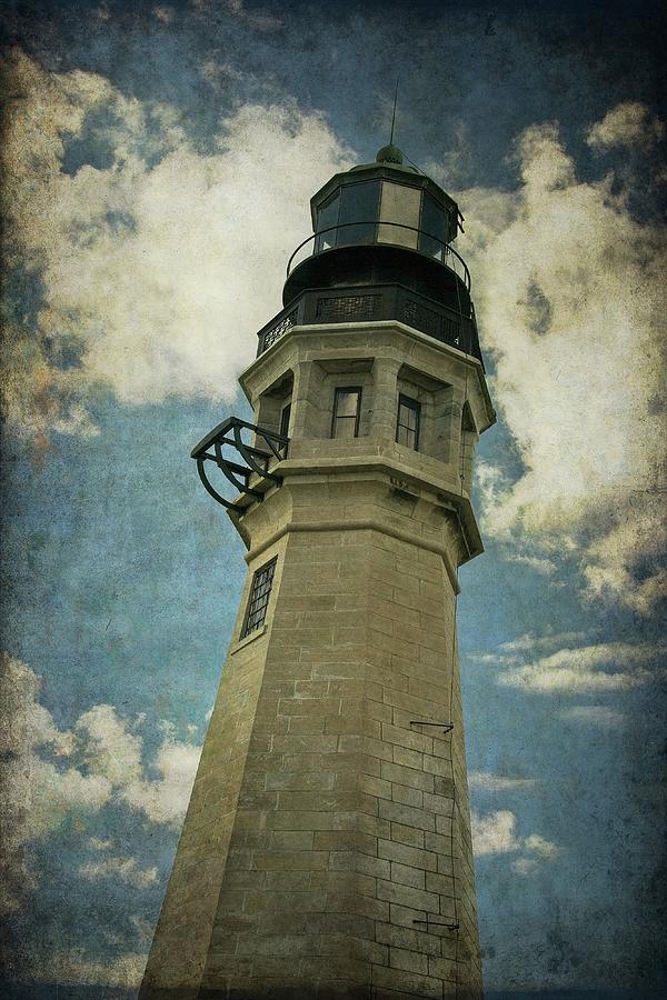 Buffalo Lighthouse Photograph by Guy Whiteley