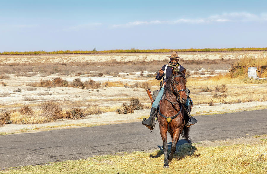Buffalo Soldier 2018 - Allensworth State Park  Photograph by Gene Parks