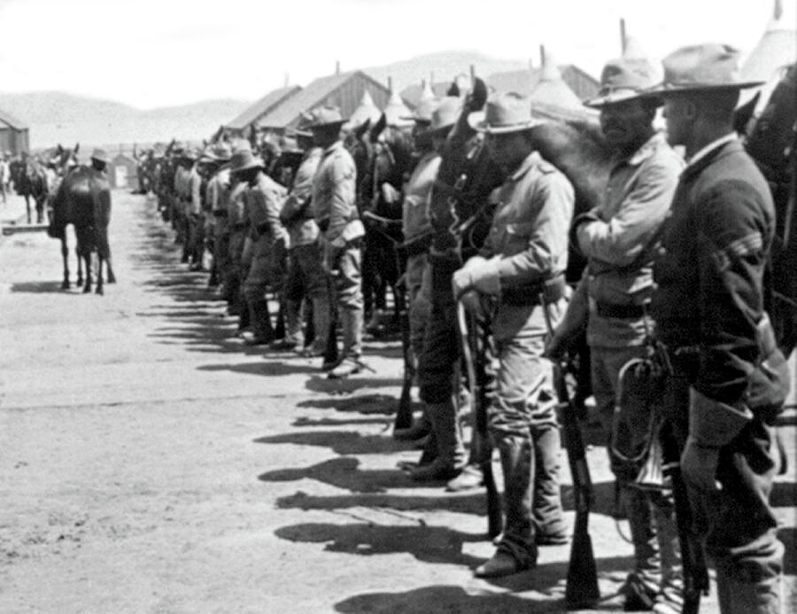 Buffalo Soldiers, 9th Cavalry Regiment Photograph by Science Source