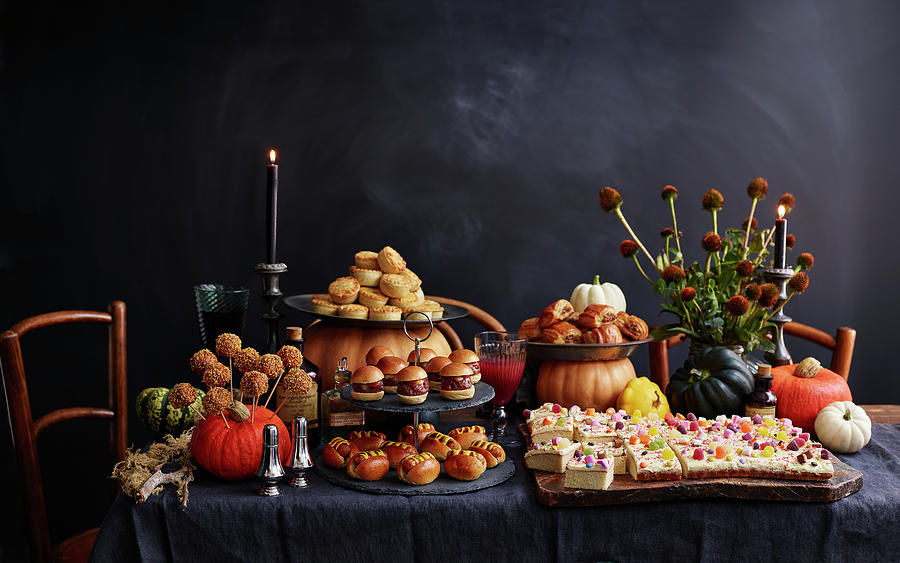 Halloween Photograph - Buffet For Halloween by Gareth Morgans