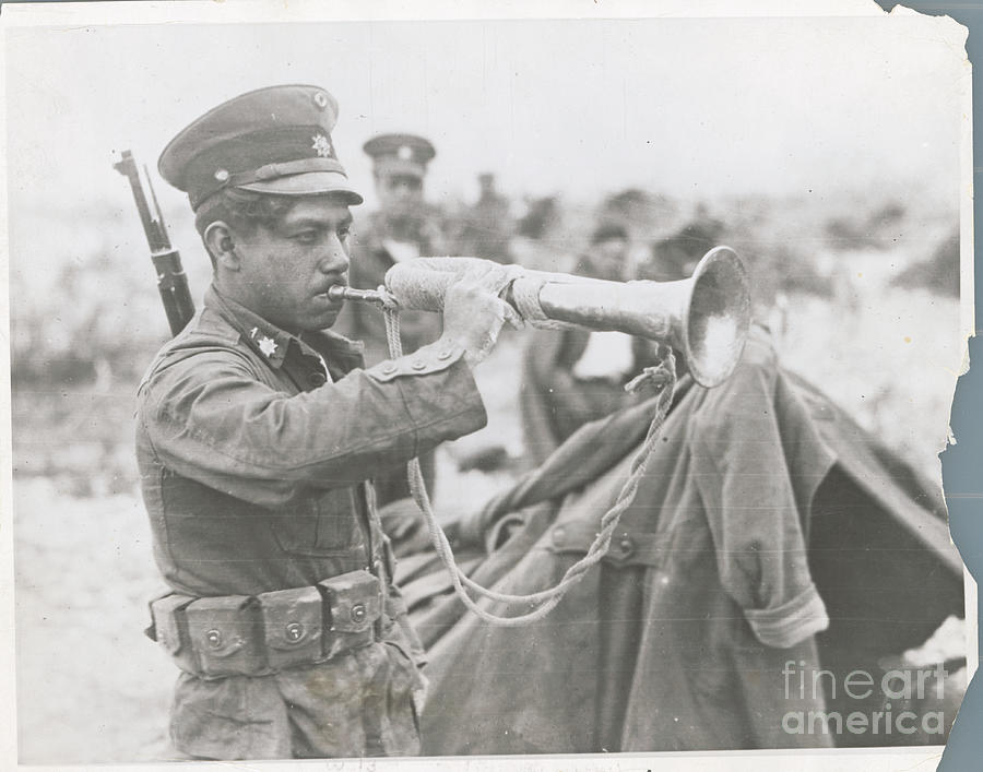 Bugler Of Mexican Army Photograph by Bettmann