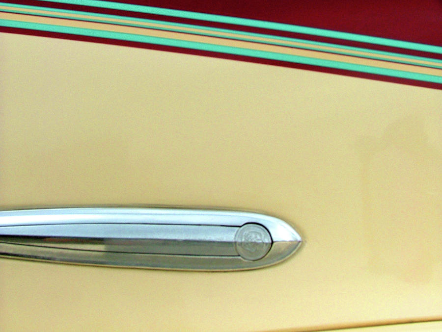 Buick Eight with Chrome Handle Photograph by Katherine N Crowley