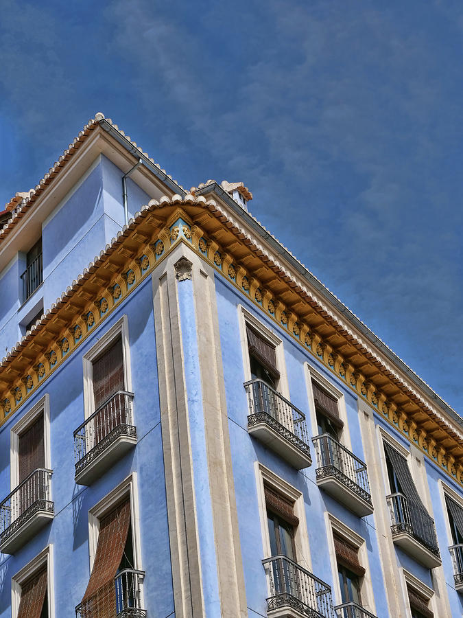 Building Architectural Detail # 2 - Granada Photograph by Allen Beatty ...