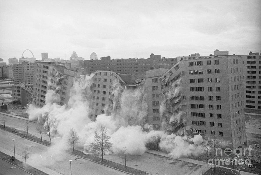 Building Being Demolished Photograph by Bettmann