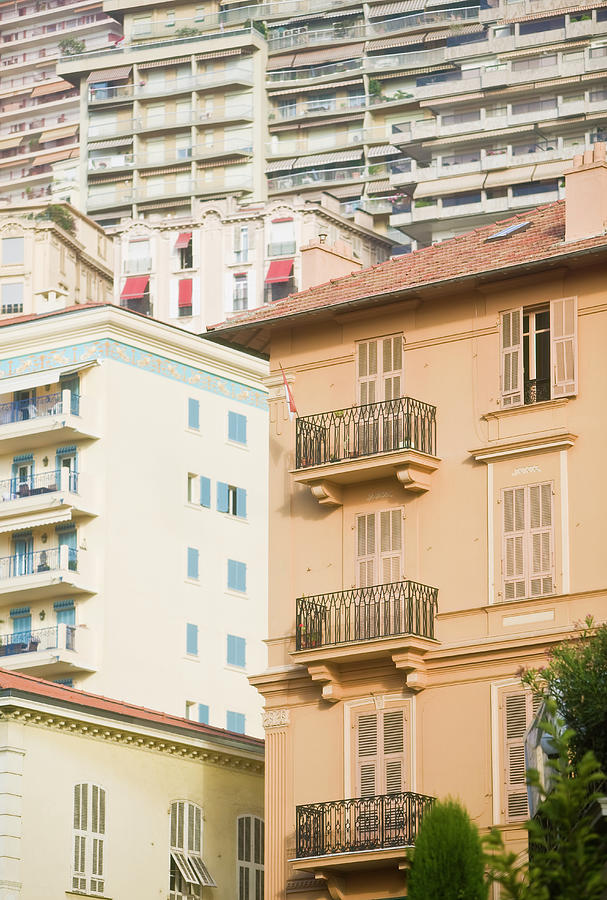 Building Exterior, Monaco Photograph by Christoph Rosenberger