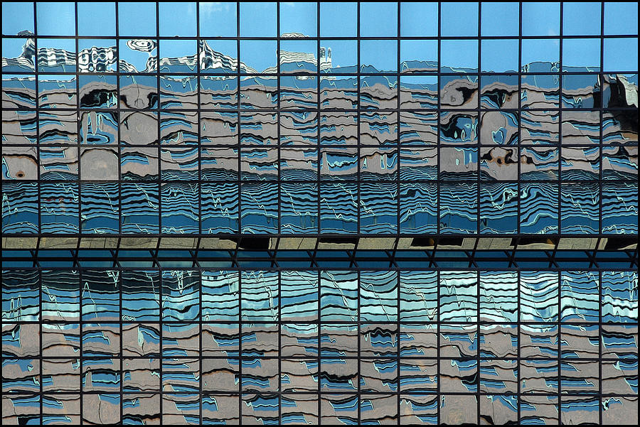 Building Reflection Photograph by Andr Pelletier