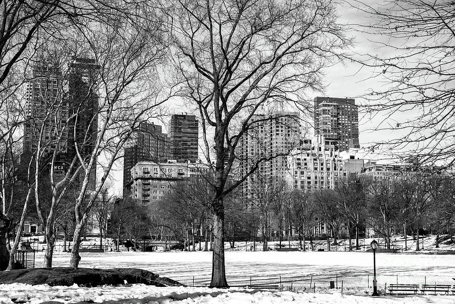 Buildings Around Central Park New York City Photograph by John Rizzuto