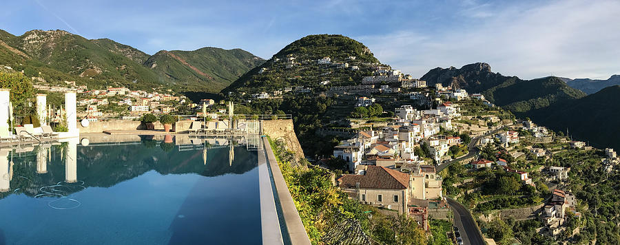 Horizontal Photograph - Buildings In A Town, Ravello, Amalfi by Panoramic Images Horizontal Photograph - Buildings In A Town, Ravello, Amalfi by Panoramic Images