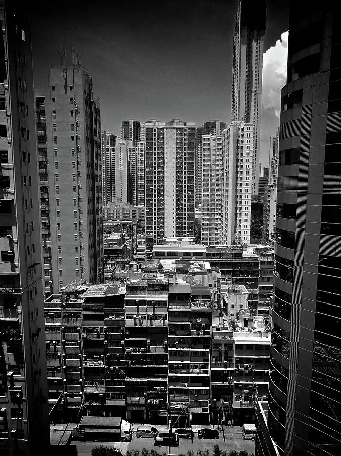 Buildings In Hong Kong Photograph by All Rights Reserved To C. K. Chan