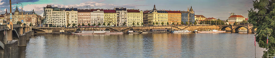 Buildings in Prague Photograph by Vivida Photo PC