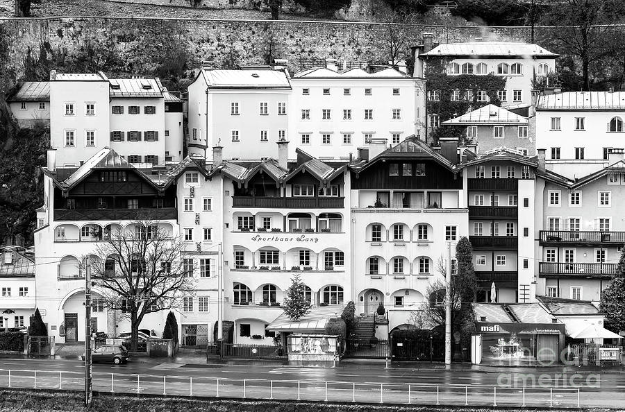 Buildings in Salzburg Photograph by John Rizzuto