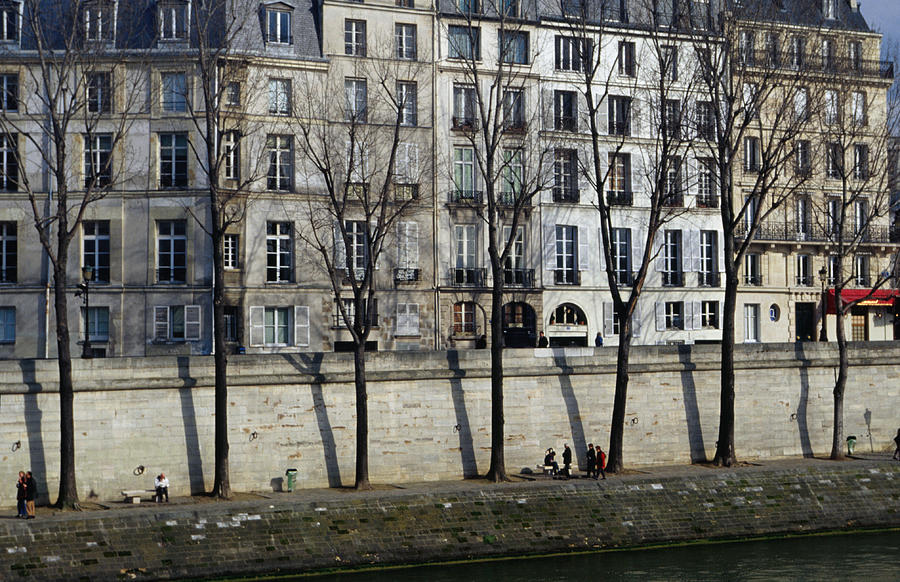 Buildings On Ile Saint-louis Photograph by Lonely Planet Buildings On Ile Saint-louis Photograph by Lonely Planet