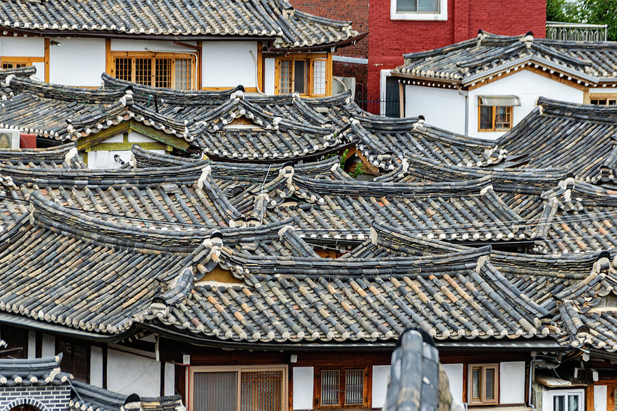 Architecture Photograph - Bukchon in Seoul by Steven Richman