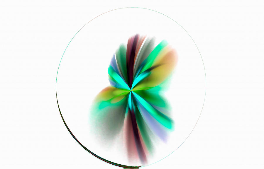 Bulb Flower Blue Digital Art by Don Northup