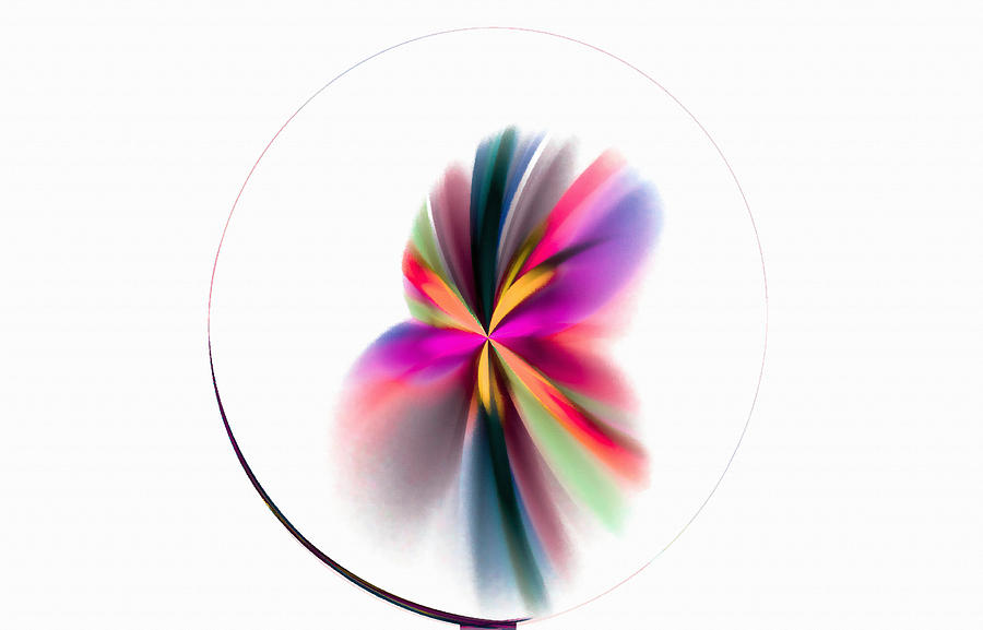 Bulb Flower Purple Digital Art by Don Northup