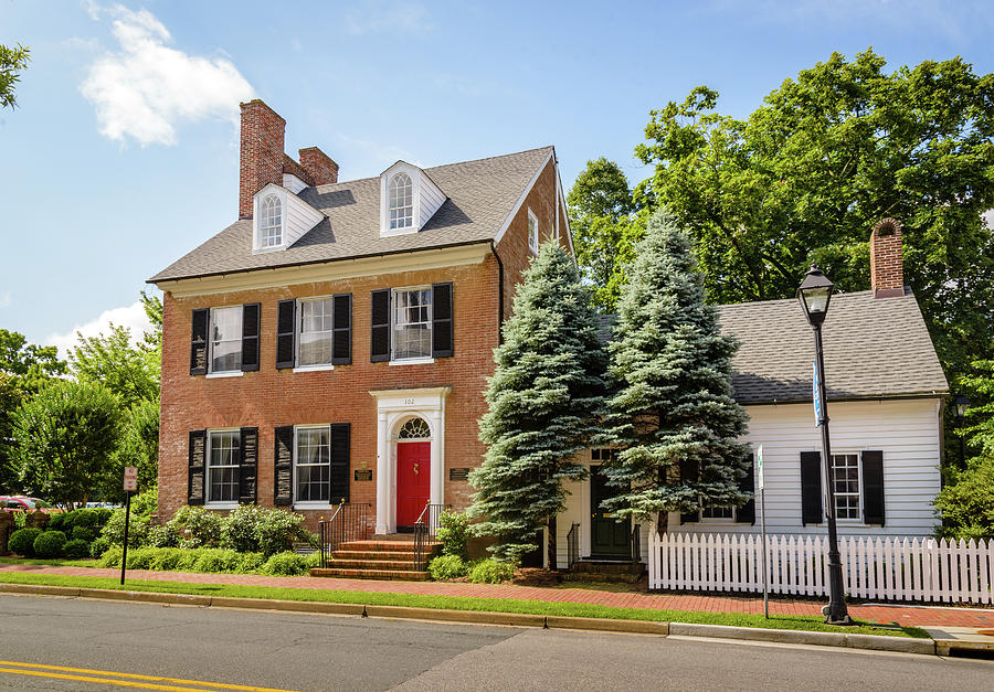 Bullitt House, East Dover Street, Easton, Maryland Photograph By Mark 