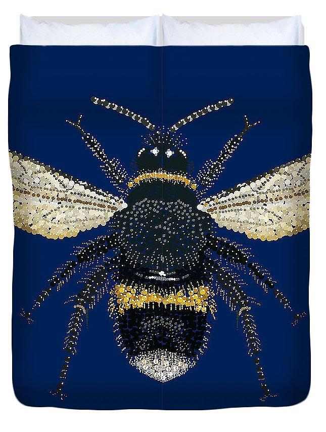 Bumblebee Bed Spread Digital Art by R  Allen Swezey