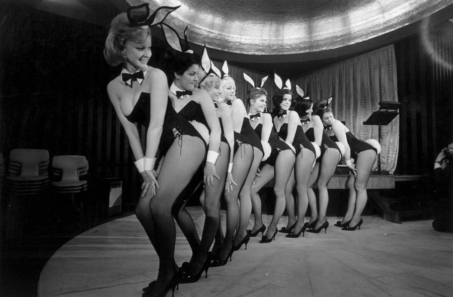 Bunny Girl Dancers Photograph by Victor Blackman