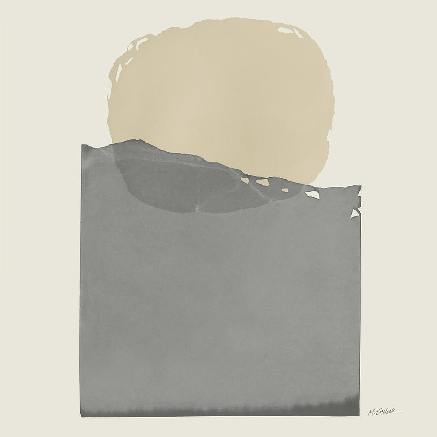 Buoyant Neutral Crop Painting by Mike Schick Buoyant Neutral Crop Painting by Mike Schick